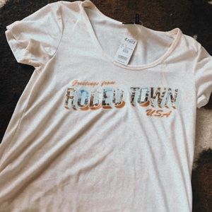 Rodeo Town USA graphic tee